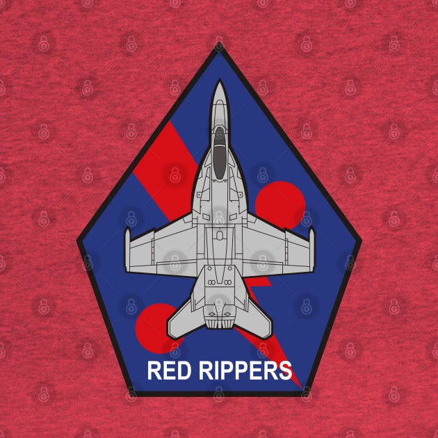 VFA-11 Red Rippers - F/A-18 by MBK